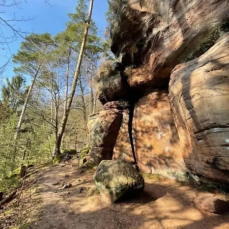 Ferienwohung Am Felsenwanderweg Im Pfaelzerwald Apartment