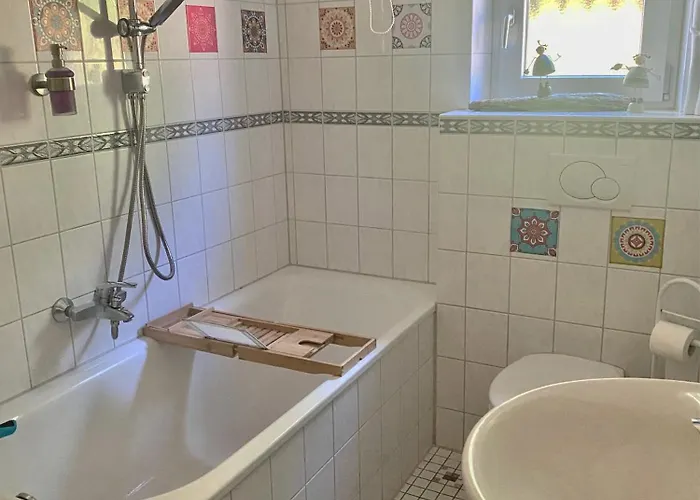 Lägenhet Ferienwohung Am Felsenwanderweg Im Pfaelzerwald